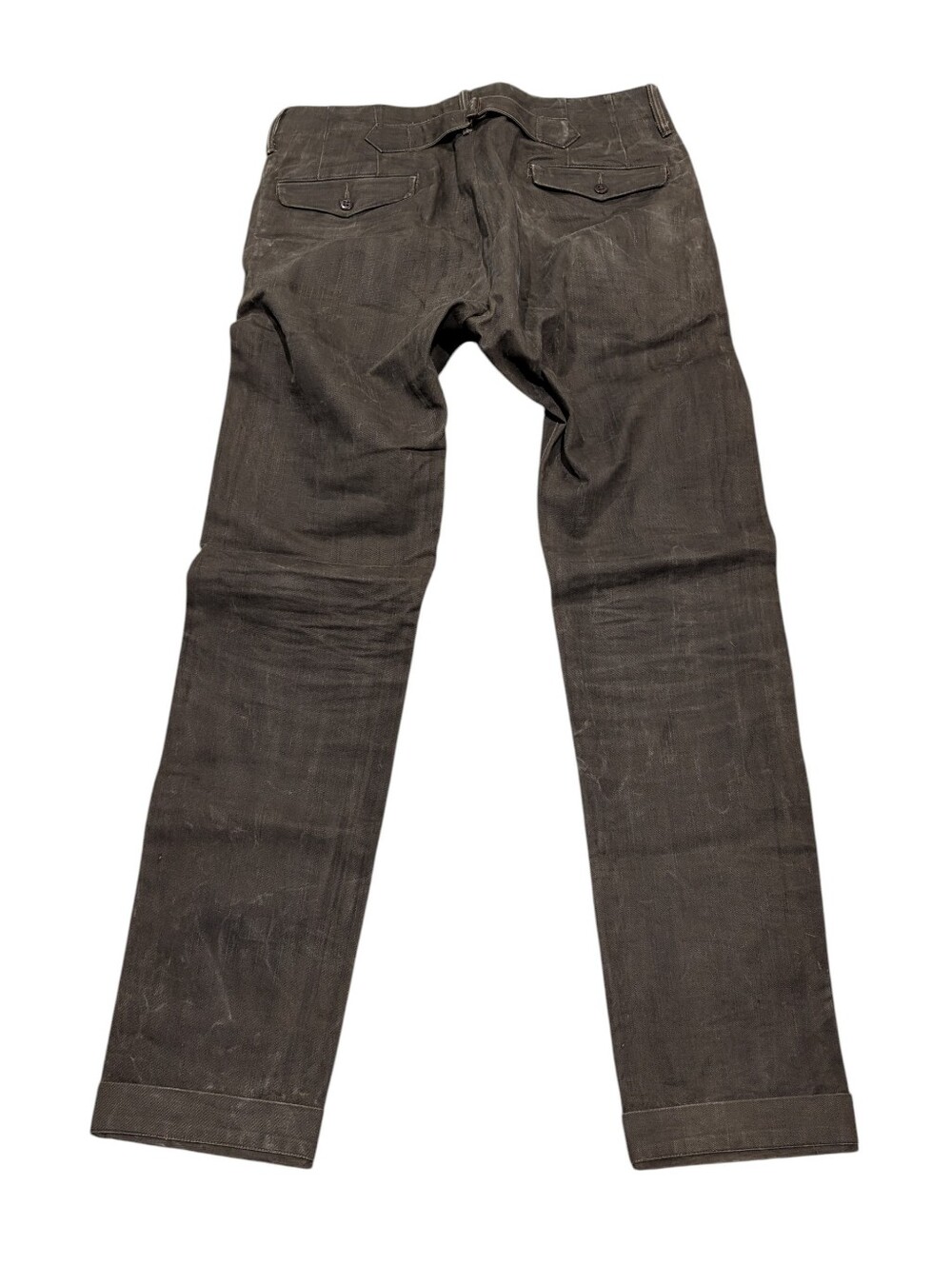 RRL Polo Ralph Lauren Buckle-Back Selvedge Inspired Vintage 40s Officer's Field - Picture 6 of 9